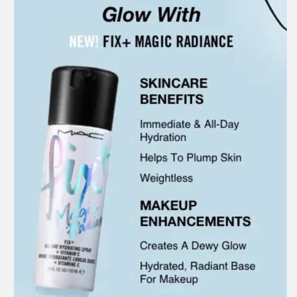 MAC Fix + Magic Radiance Setting Spray - Picture 8 of 11